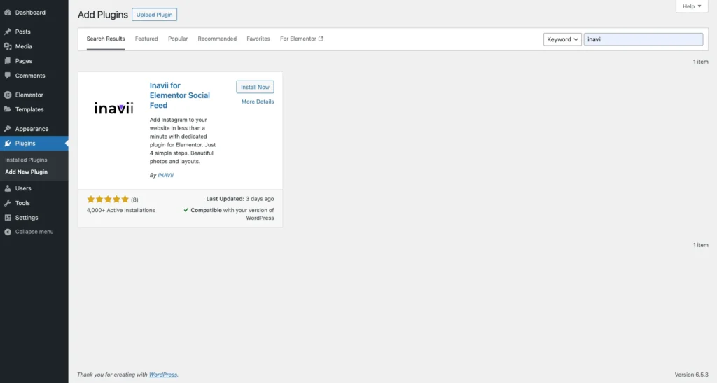 Installing free version