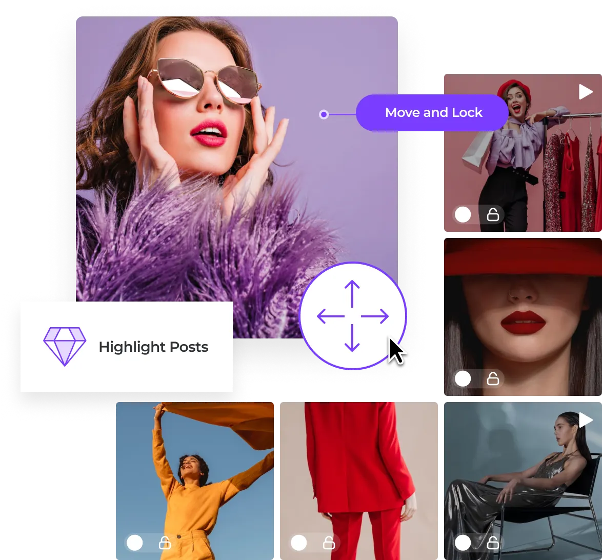Rearrange your Instagram posts so your layout looks perfect.